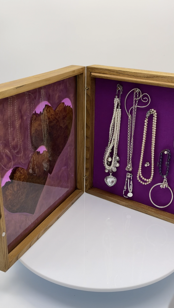 Jewellery Armoire on Stand