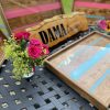 DAMA Designs Pink and Turquoise Trays